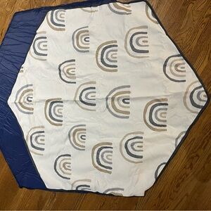 Inflatable mat and cover for California Beach co pop up tent/play pen